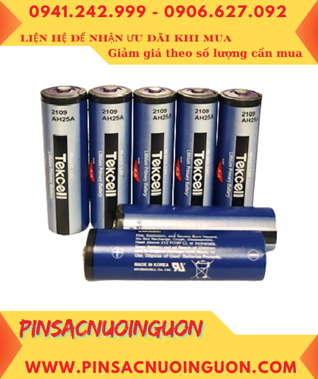 Tekcell SB-AA11; Pin nuôi nguồn PLC Tekcell SB-AA11 lithium 3.6V AA 2400mAh _Xuất xứ Hàn quốc