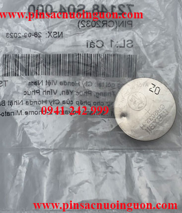 Pin remote Smartkey zin Honda SHVN, Vision, AB, Lead, SH Mode...và các dòng xe Yamaha