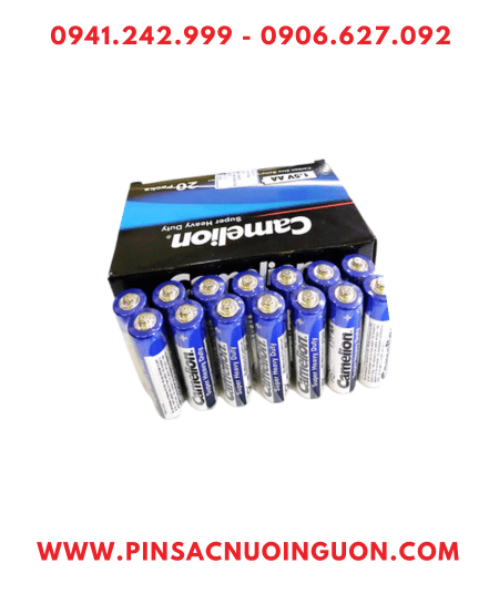 COMBO 1hộp=40viên Pin AA 1.5v Camelion R6P/2S chính hãng _Giá 85.000/hộp 40viên