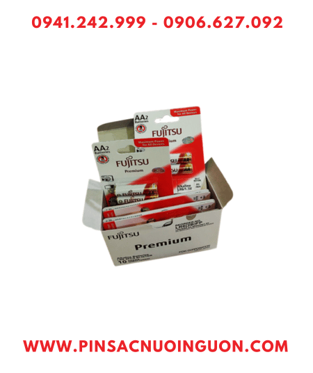 COMBO 1HỘP 20viên Pin Fujitsu Premium Alkaline LR6(2B)FP (Indonesia) _Giá chỉ 269.000đ/HỘP 10vỉ