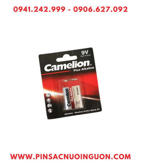 Pin Camelion 6LR61-BP1 Pin 9v alkaline Camelion 6LR61-BP1 chính hãng (Loại vỉ 1viên)