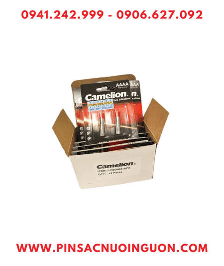 COMBO 01HỘP 12vỉ Pin AAAA Camelion LR8D425-BP2 Alkaline 1.5v _Giá chỉ 456.000/Hộp 12vỉ