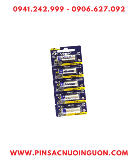 COMBO 1vỉ=5viên Pin Remote điều khiển 12V Vinnic 23A L1028F 23AE MN23 _Giá chỉ 55.000/ vỉ 5viên