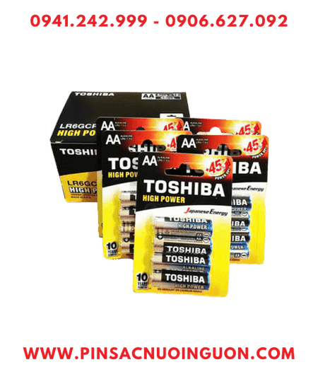 COMBO MUA 01Hộp 12vỉ (48viên) Pin AAA Toshiba LR6GCP BP-4PV High Power _Giá chỉ 396.000/Hộp 48viên