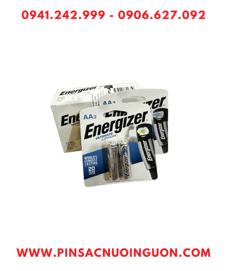 COMBO 1 HỘP 6vỉ (=12viên) Pin Lithium AA 1.5v Energizer L91-BP2 _Giá chỉ 732.000đ/HỘP