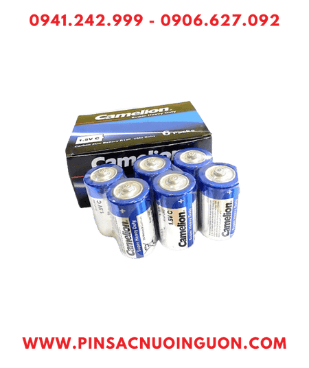COMBO 1HỘP=12viên Pin trung C 1.5v Camelion R14P/2S UM2 chính hãng _Giá chỉ 94.000đ/ HỘP12viên