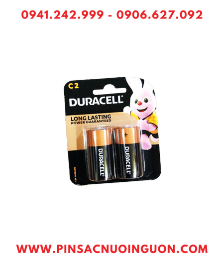 Duracell MN1400-LR14 Pin trung C 1.5v Duracell MN1400-LR14 chính hãng (MẪU MỚI) _Vỉ 2viên