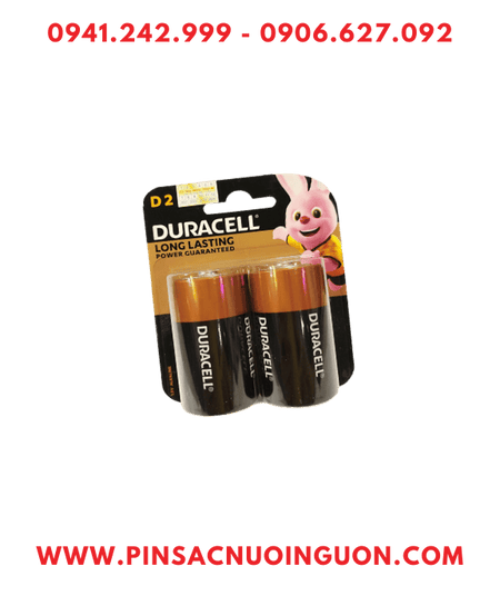 Duracell MN1300-LR20 Pin đại D 1.5v Duracell MN1300-LR20 Alkaline (X.xứ Malaysia) |MẪU MỚI_Vỉ 2viên