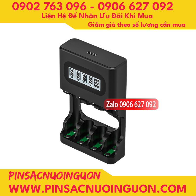 Bộ sạc Beston M9501, sạc cho pin 1.2V và 1.5V