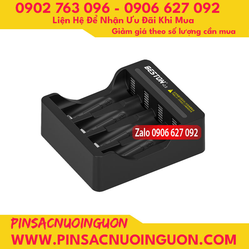 Bộ sạc pin Beston dành cho pin AA AAA Lithium 1.5V M7011