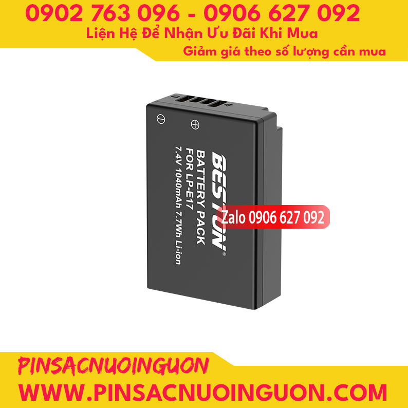 Pin Beston LP-E17 dùng cho máy ảnh Canon dung lượng 1040mAh